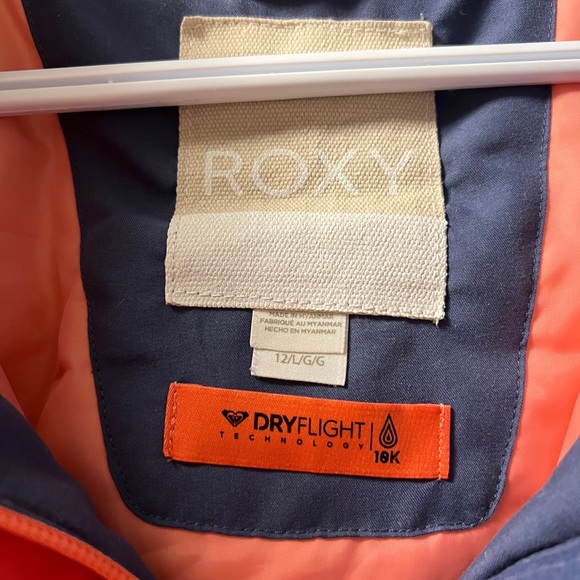 Girls Roxy Winter Jacket size L - Picture 2 of 5